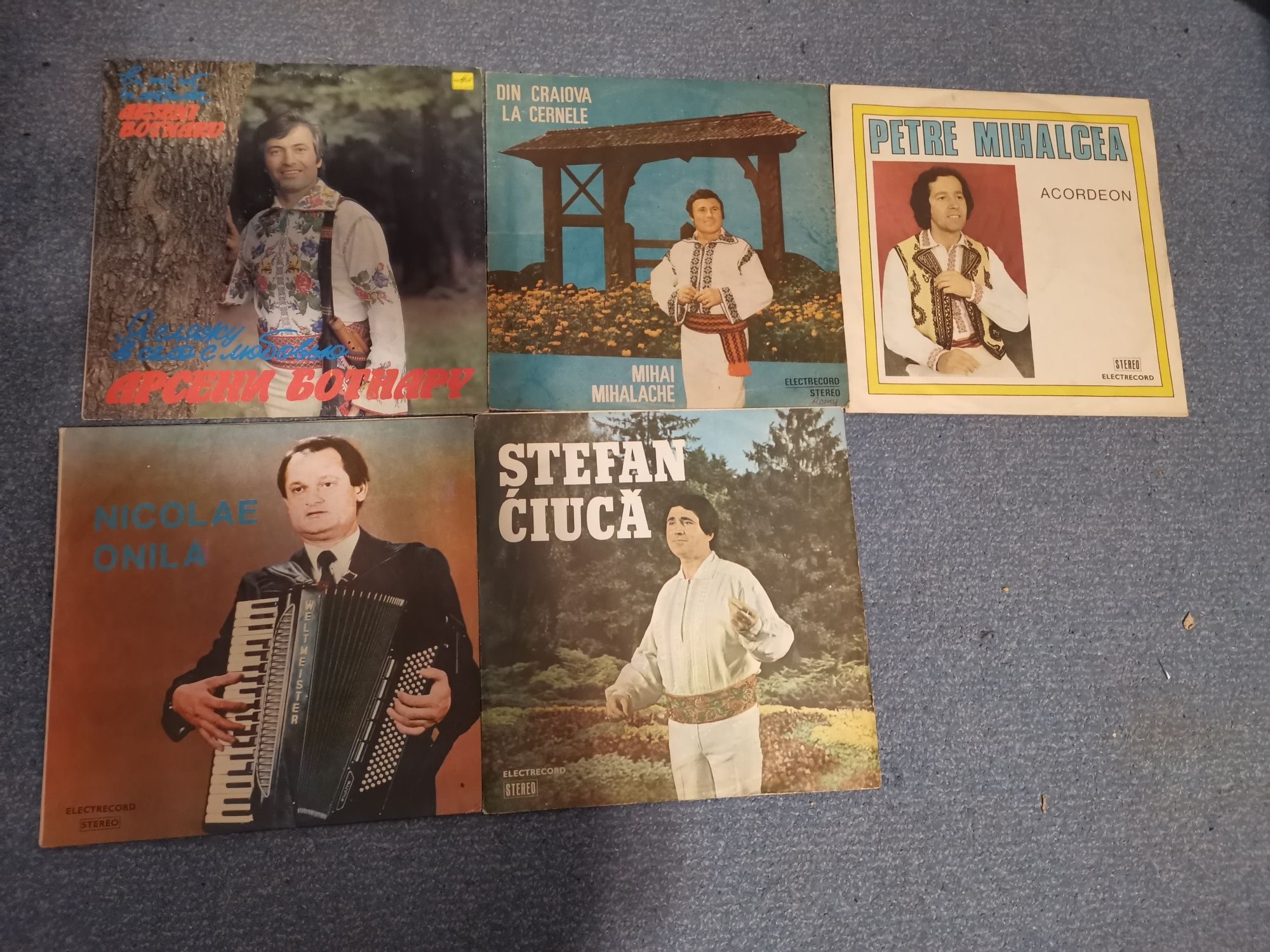 Disc vinil muzica populara și lautareasca