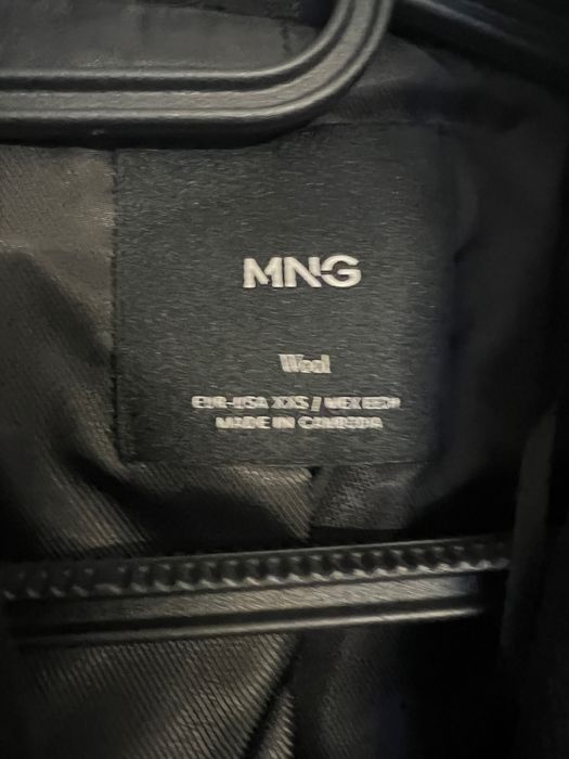 Palton Mango, din lână, marimea XXS