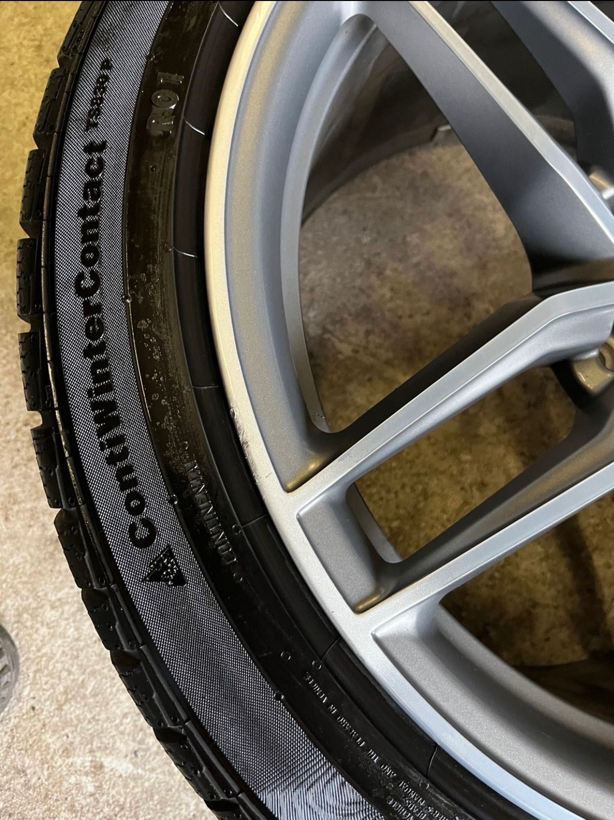 TOP ! Jante originale Audi R8 19” inch Anvelope Continental + senzori