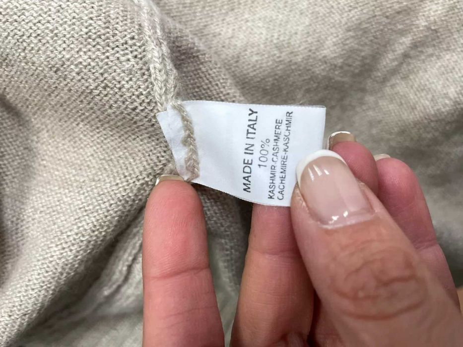 Дамски кашмирен пуловер размер S / M / L / XL 100% КАШМИР поло яка