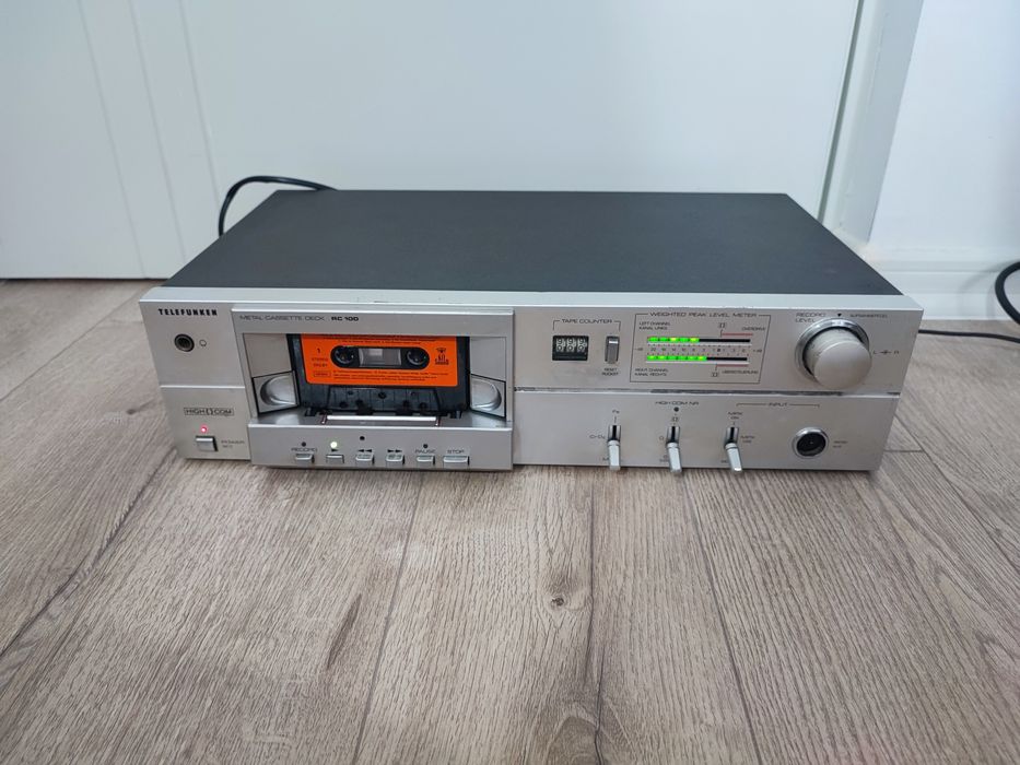 Deck Telefunken RC 100 cassette recorder tape