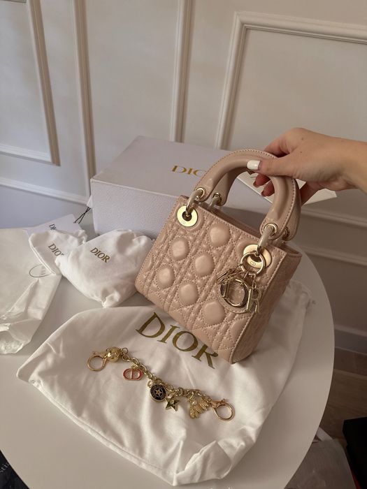 Geanta Lady Dior roz