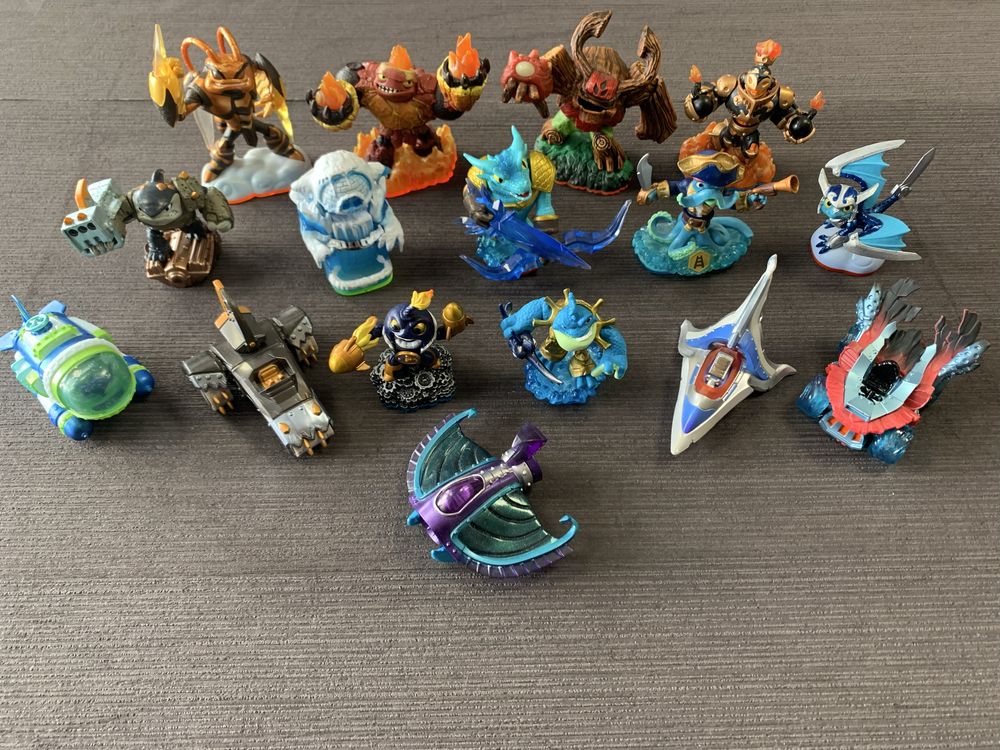 Skylanders figures, PS3, PS4, Xbox, Wii