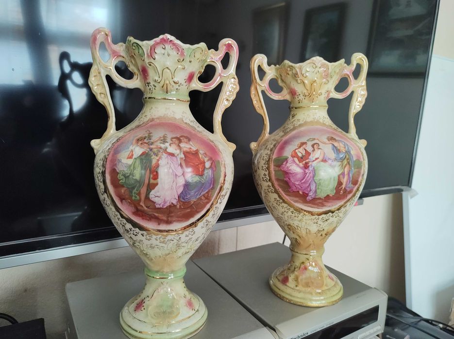 Страсбург производство, Англия, на 2бр.комплект антични вази, 1900г.