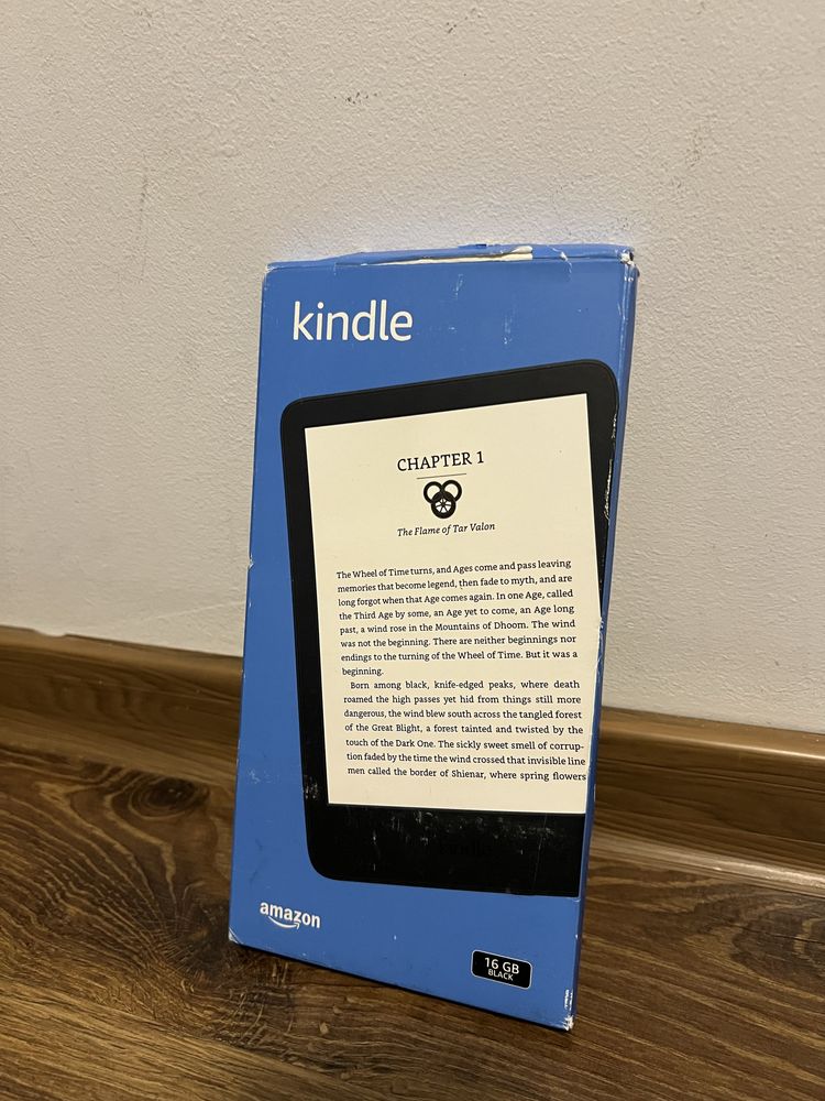 Amazon Kindle 2022, 16GB,Display 6" 300 ppi, USB Type C, Negru