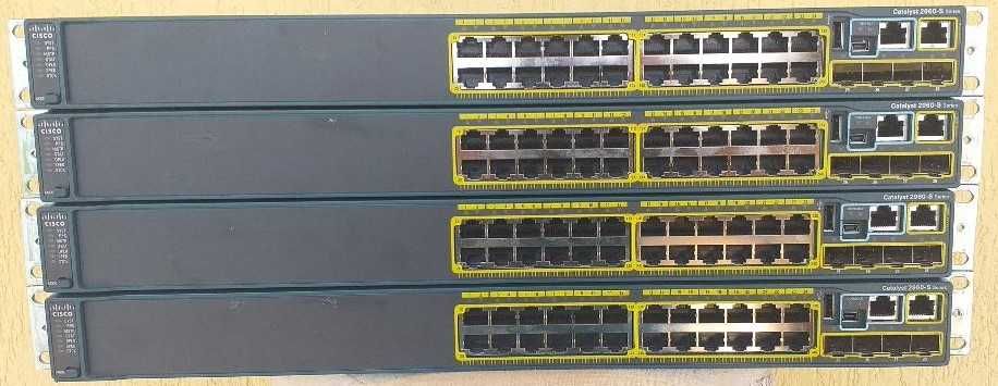 24 Port Gigabit Switch Cisco WS-C2960S-24TS-L managed layer2