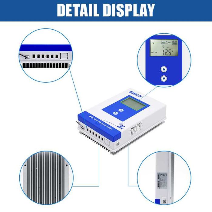 Controler încărcare solară Easun iCharger MPPT-2430, 12/24V, 30A (NOU)