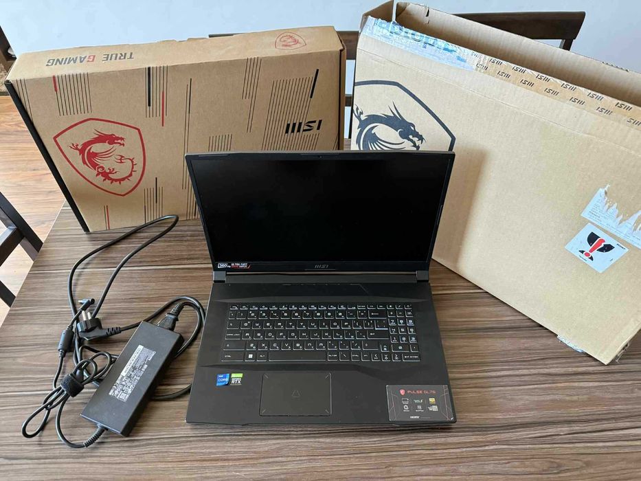 Геймърски лаптоп! i7  4.70GHz, 32Gb Ram и RTX 3060 с 360Hz дисплей!