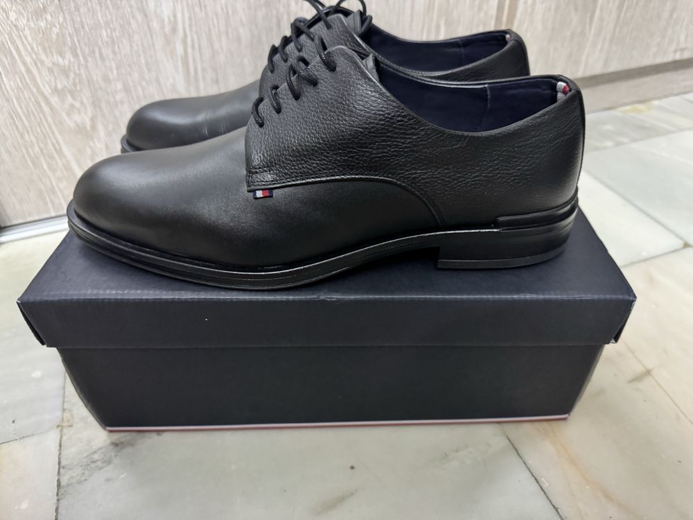 Туфли tommy hilfiger кожаные