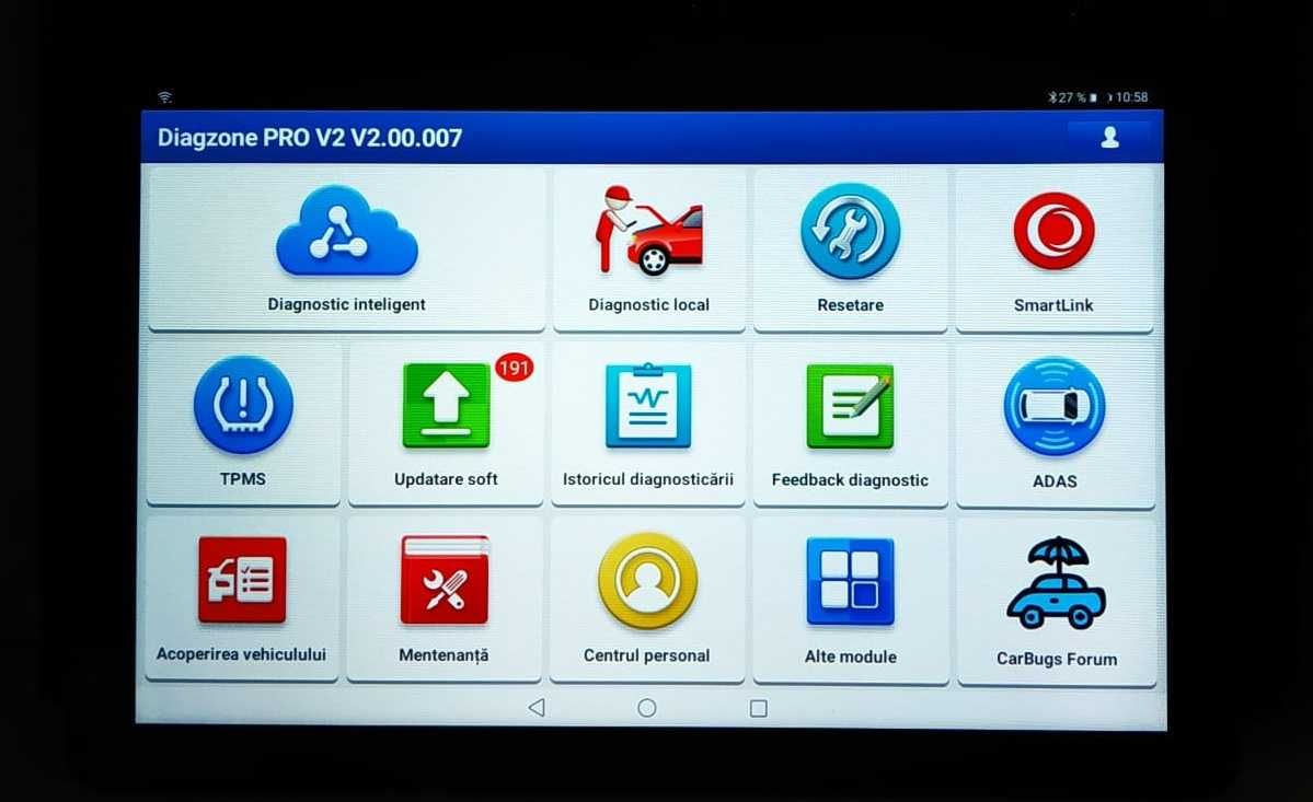 Interfata auto multimarca  Launch X431 5.0 Update 2025/2026 12/24V