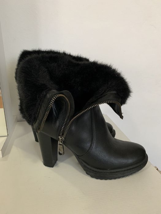 Ghete piele imblanite 35/36