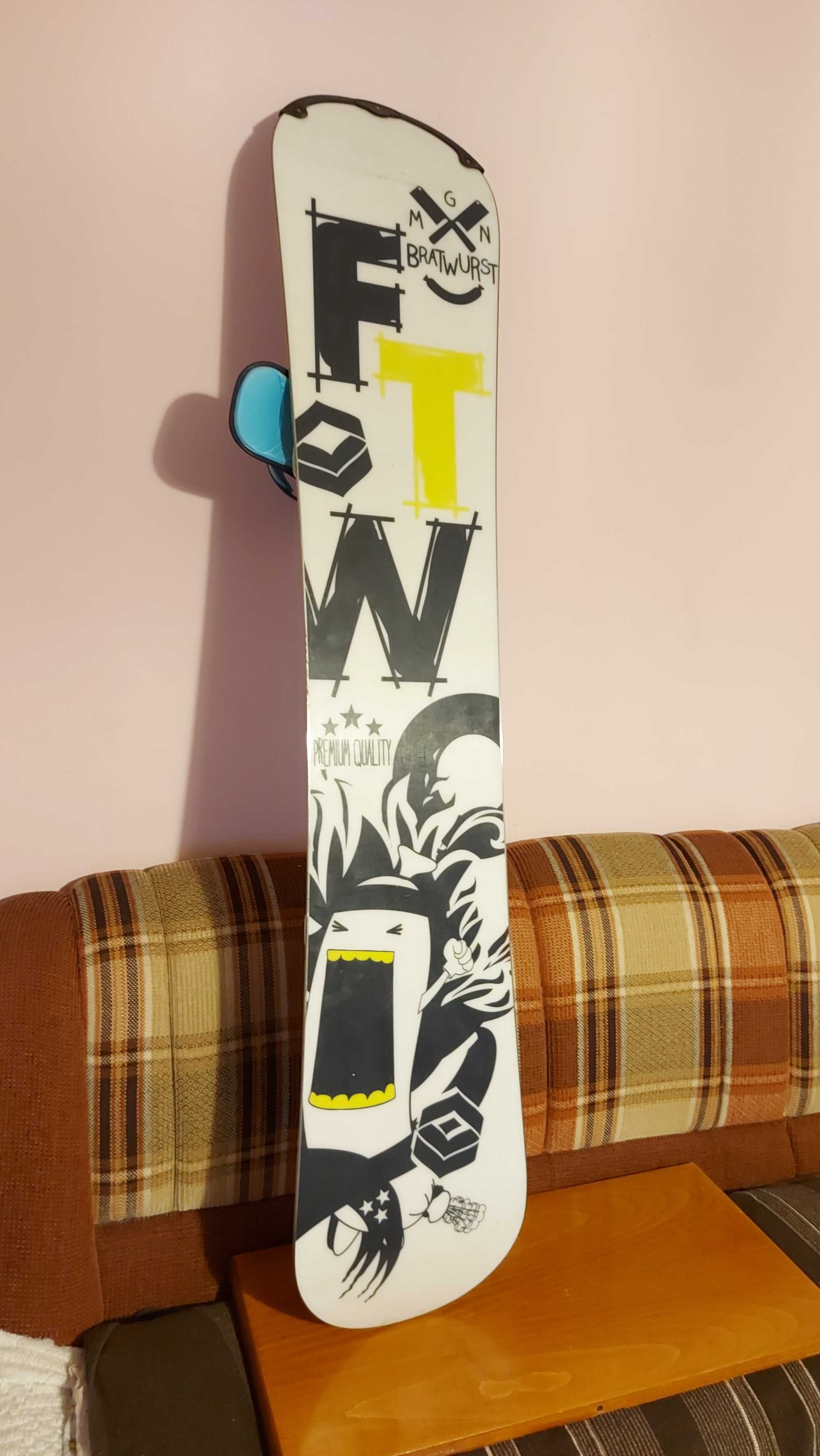 Placa snowboard TNT adulti 150 cm cu legaturi