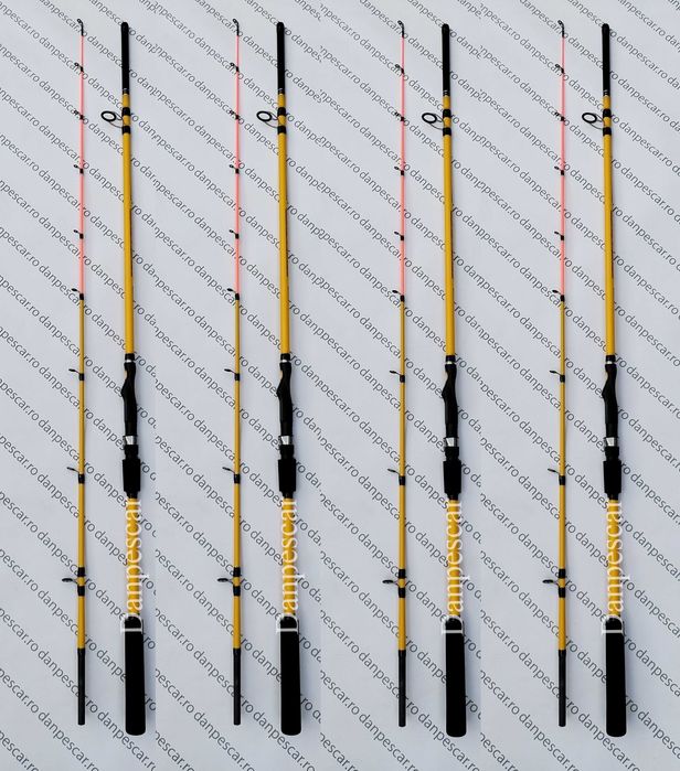 SET 4 Lansete carbon compozit PROFL DUAL FORCE tip Feeder 2,10m 200gr