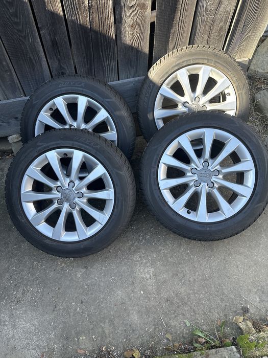 Jante originale Audi pe 17 zoll cu anvelope de iarna 225/55 R17