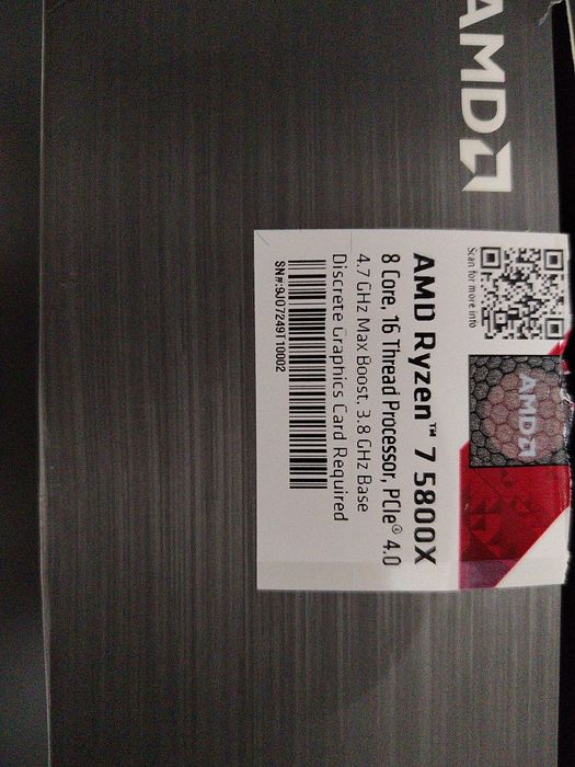 Procesor AMD 5800x
