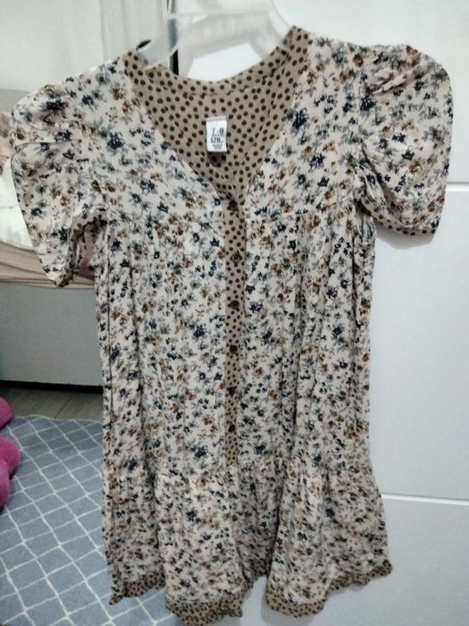 Rochie 7-8 ani bumbac