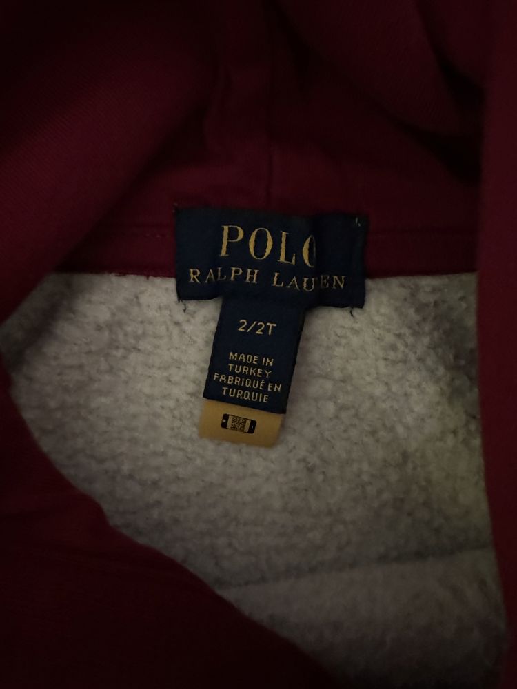 Hanorac polo ralph lauren 2-3 ani