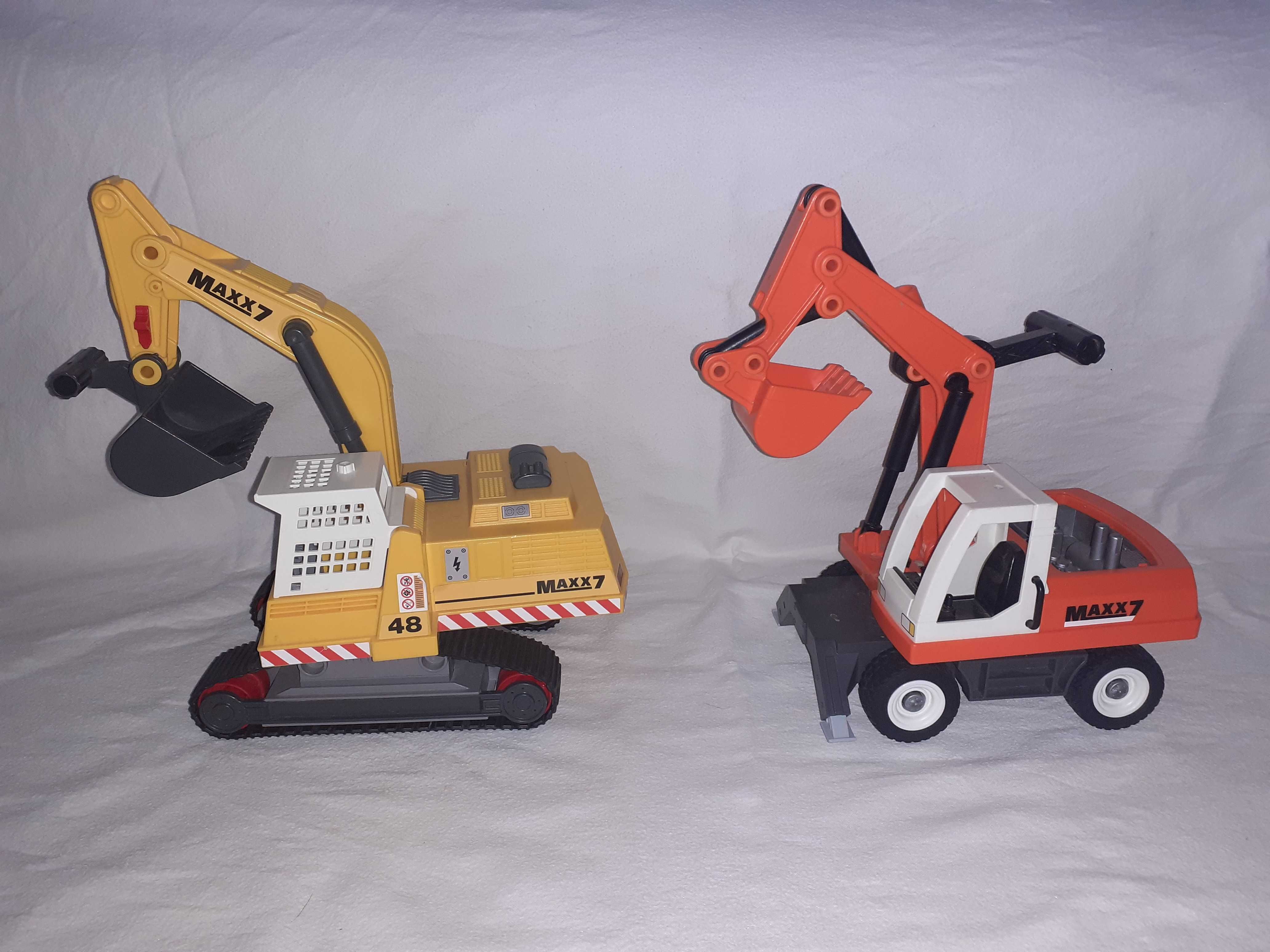 stivuitor tractor buldozer excavator masina gunoi Playmobil