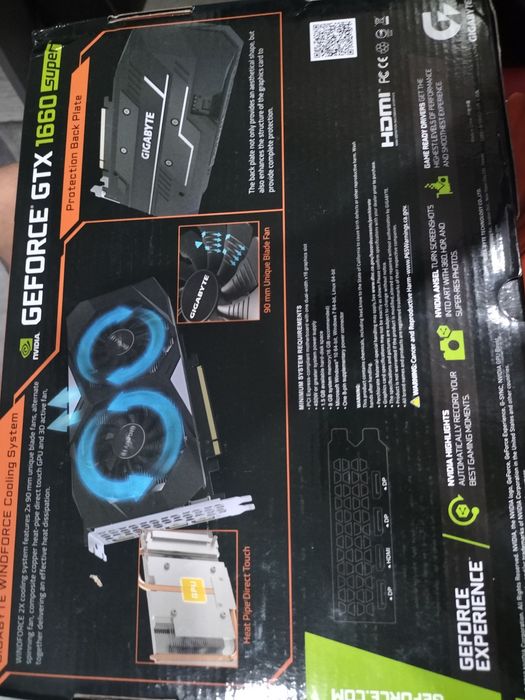 Продам видеокарту Gtx 1660 Super