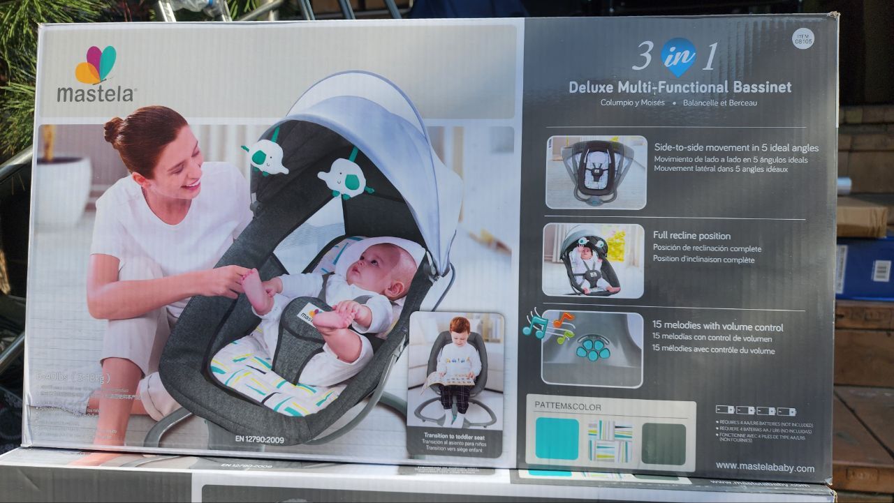 Электрическая люлька качалка для новорожденных Mastella
Цена: 700 000