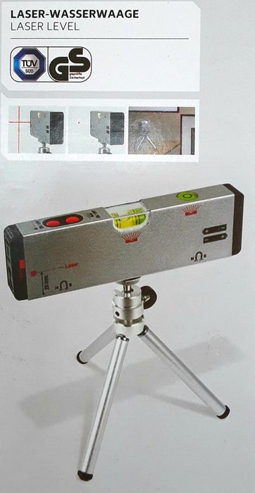 NIVELĂ cu LASER si stativ cu înălțime reglabilă NOUĂ - 50 Lei