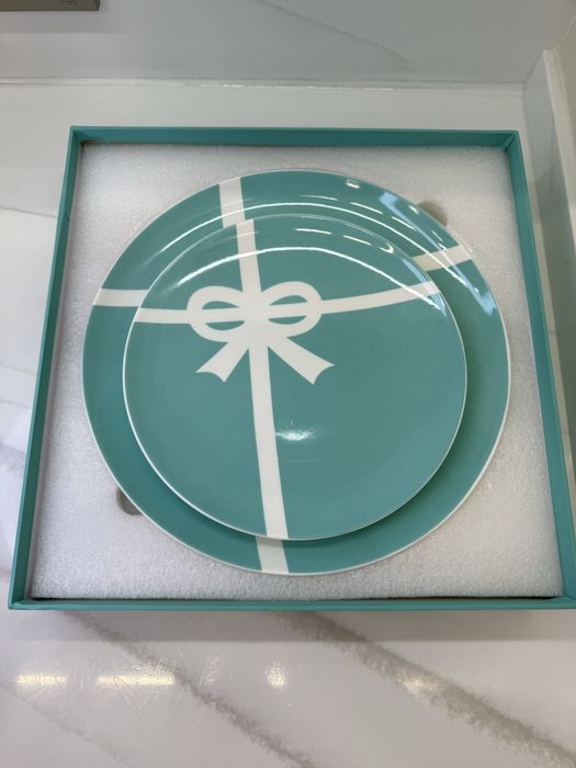 Набор тарелок под Tiffany фарфоровые 2 шт