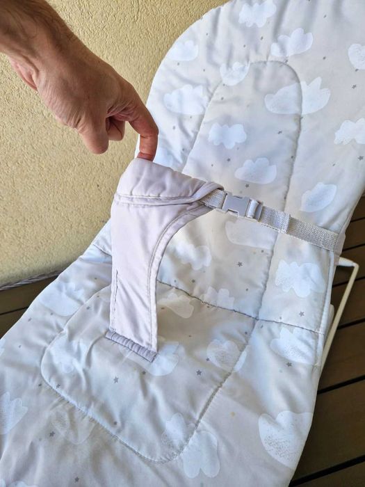 Mamas & Papas - Бебешки шезлонг Bubble Button Bear