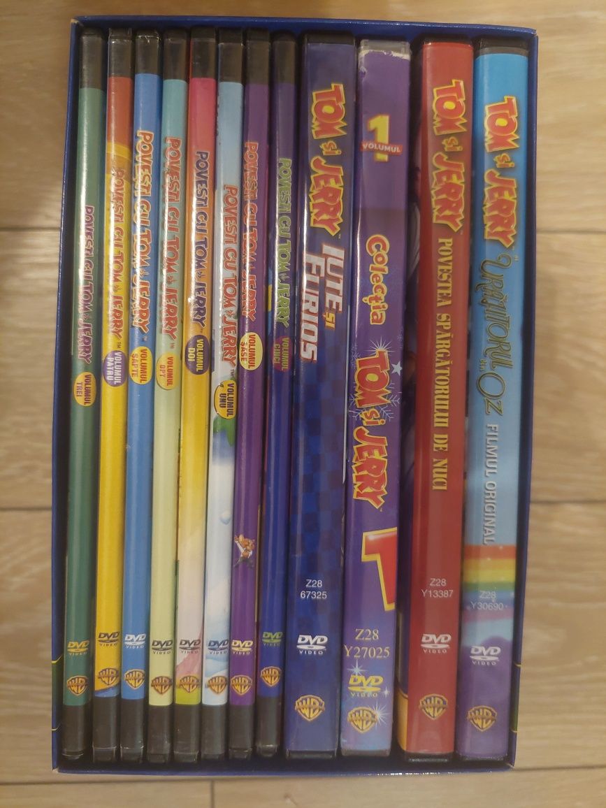 Colectie 12 DVD Tom & Jerry
