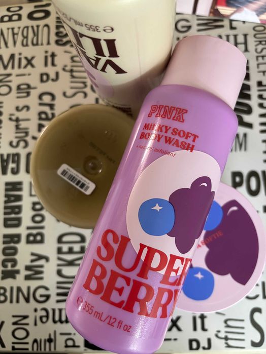 Victoria’s Secret козметика за тяло,Bombshell Amalfi, Vanilla душ гел