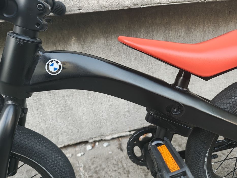 Bicicleta copii BMW Kids original, 14 Zoll 2 in 1,  de la 2 ani jumate
