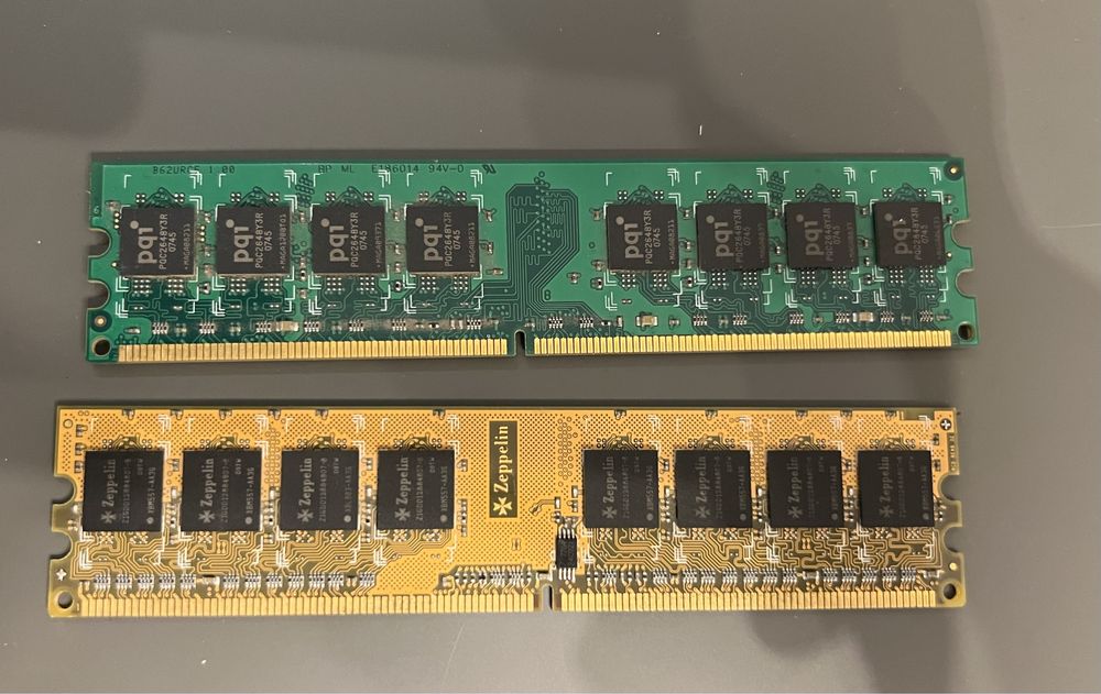 Memorii 2x1GB DDR2 667 Mhz Pqi Zeppelin