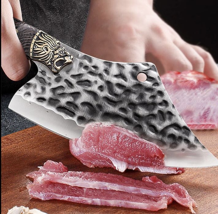 кухненски сатър масивен удобен за месо риба кълцане неръждаема стомана