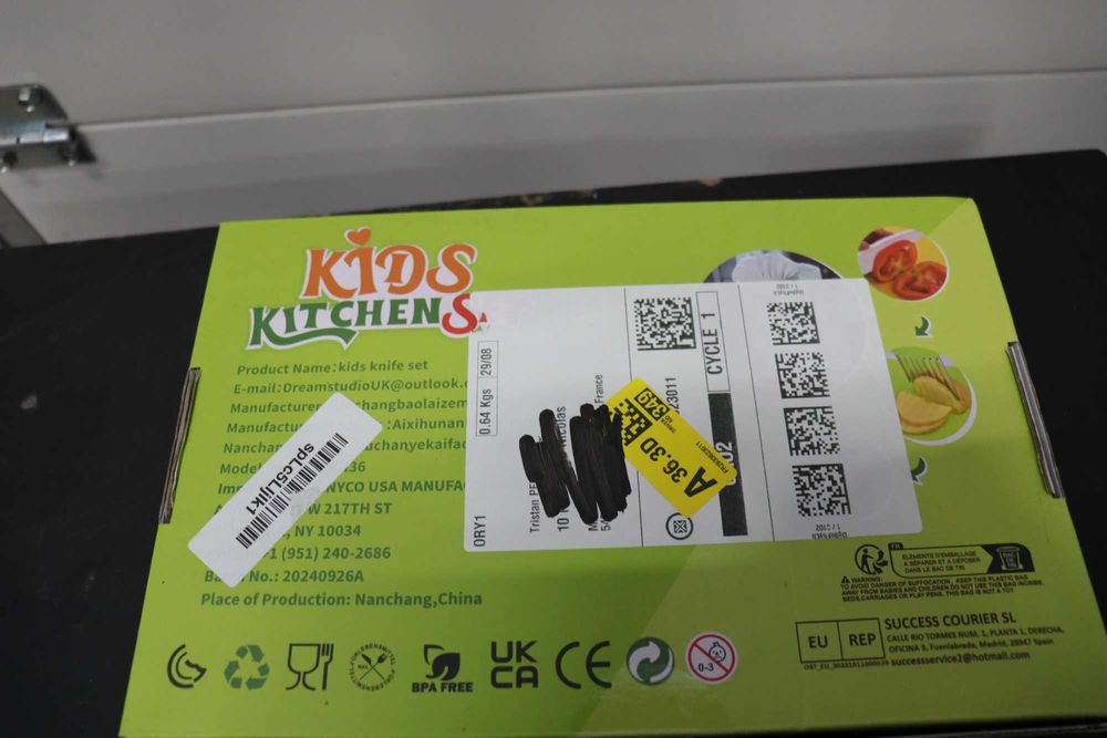 Комплект кухненски ножове за деца за истинска кухня 17части, Монтесори