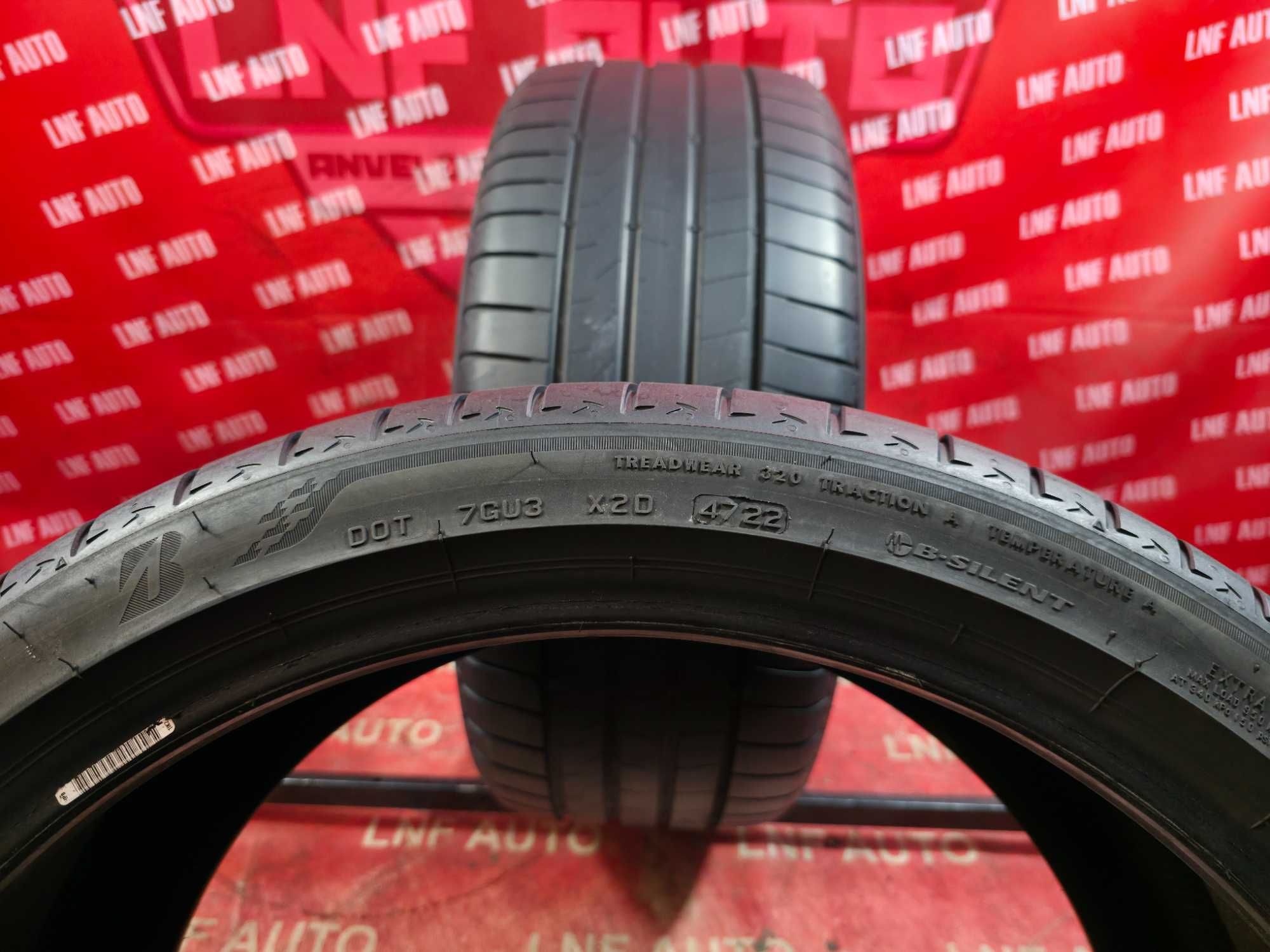 Anvelope de VARA - 285/35/22 - BRIDGESTONE - 6.45 MM - DOT 4722 !