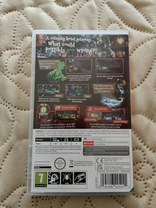 Luigi mansion 3. Като нова.