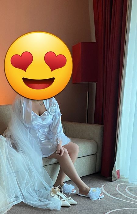 Halat Bride cu papuci