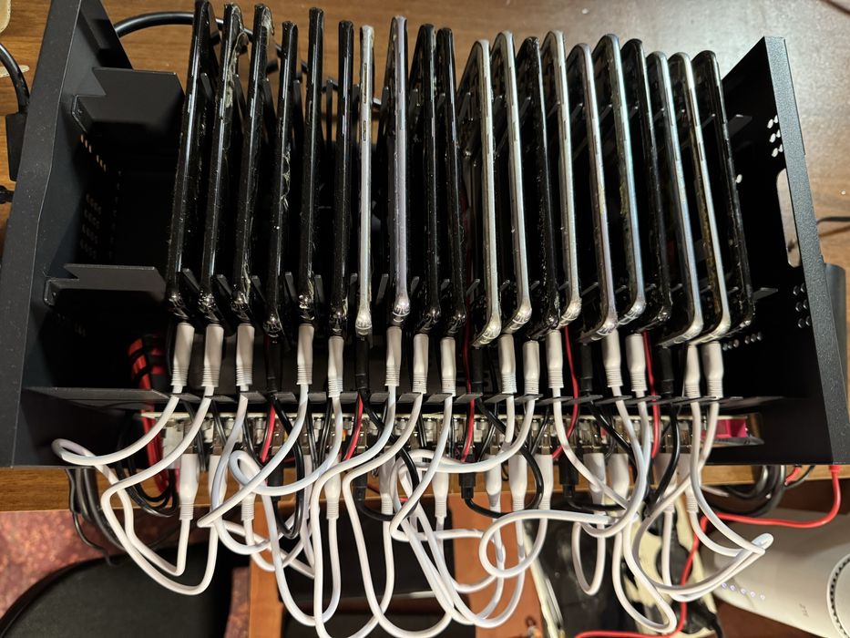 20 бр Phone farm - Ферма за крипто и Airdrop