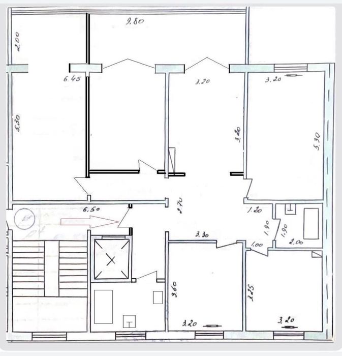 5/2/9 130м2 Паркентский Цалковский Перекресток
