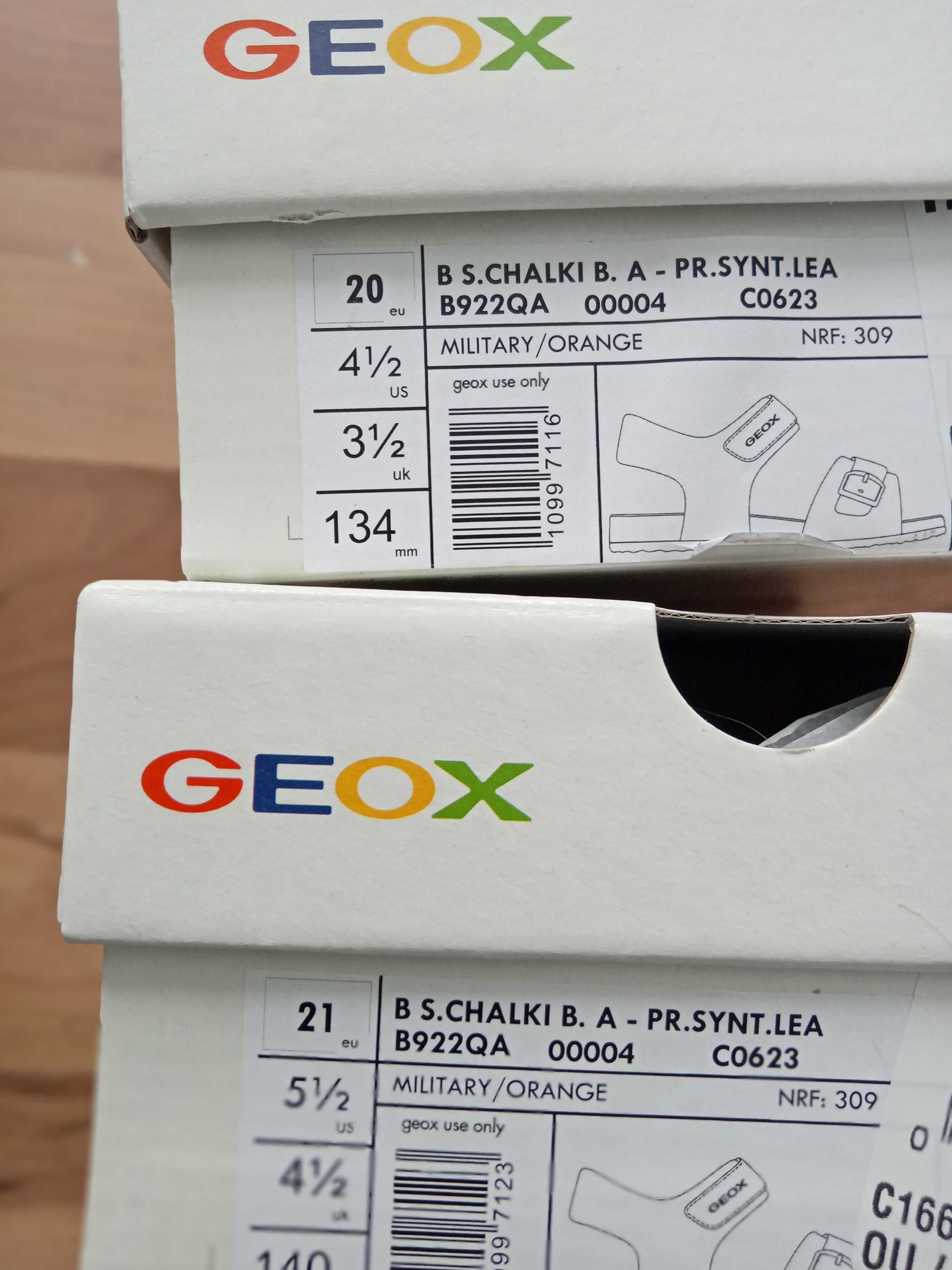 Geox N20,21 сандали нови