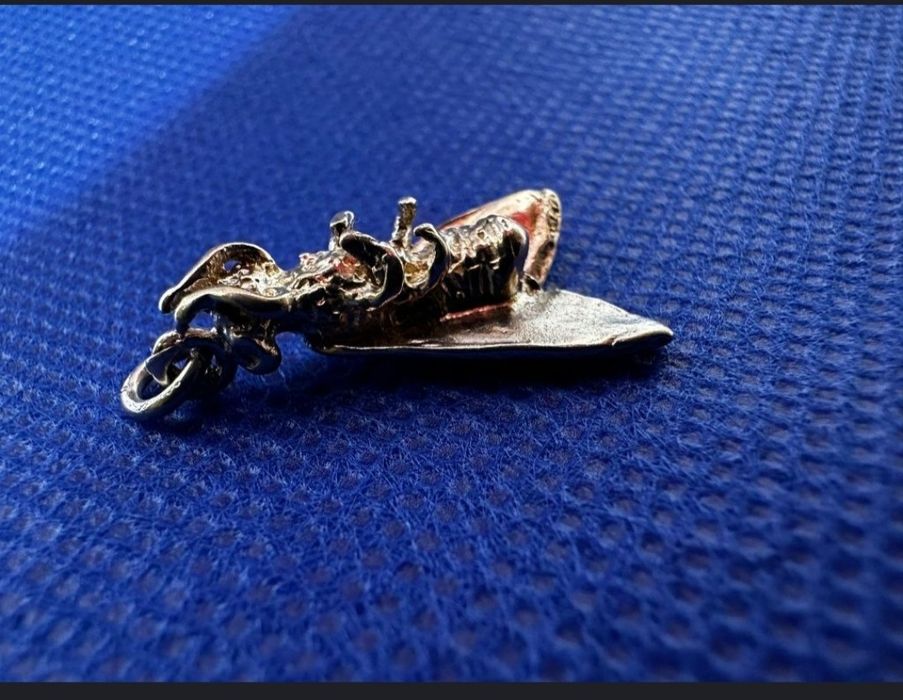 Pandantiv argint cicadă/fluture nocturn