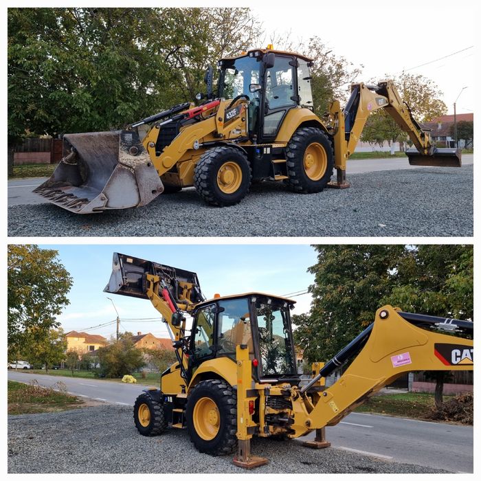 Buldo excavator IMPECABIL ca NOU  Buldoexcavator  CATERPILAR 432