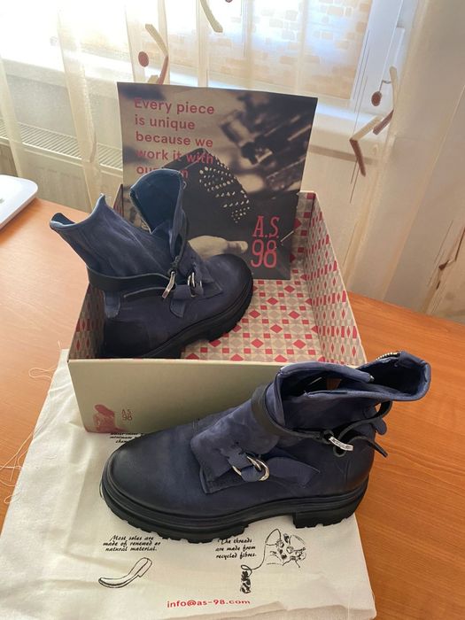 Ghete din piele A.S 98