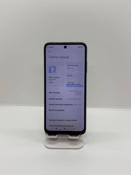 Redmi 10 sotiladi dastavka bor