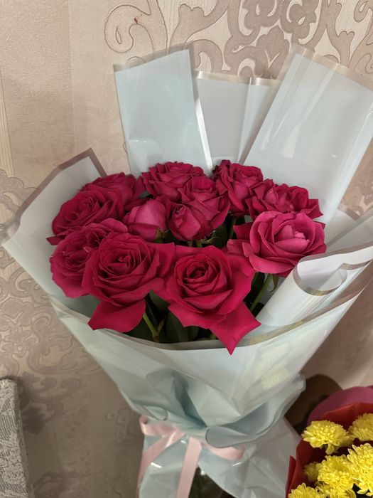 Цветы свежие по пять и семь тыс