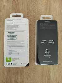 Husa Samsung Galaxy A42 5G originala Smart flip, Wallet Cover Neagra