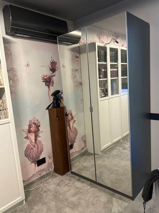 dulap ikea pax gri inchis