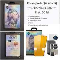 Ecran protectie iPhone 14 PRO x2 buc (unicva)