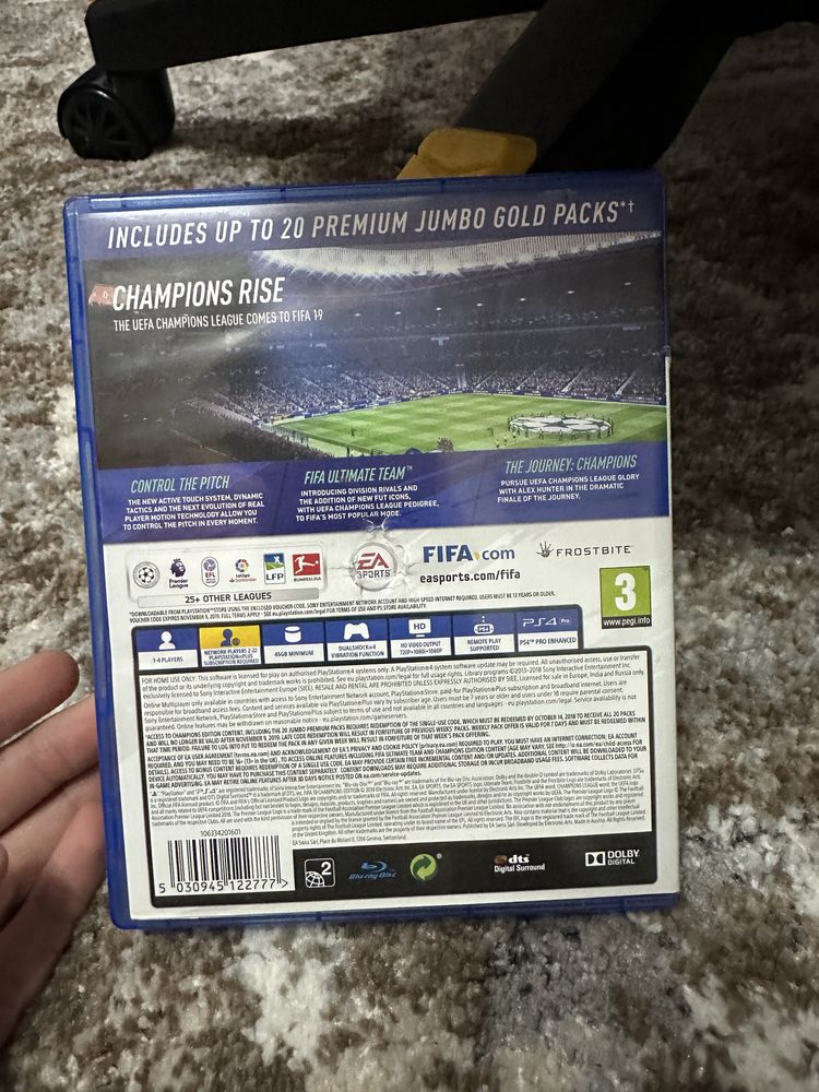 Игра Fifa 19 Ps4