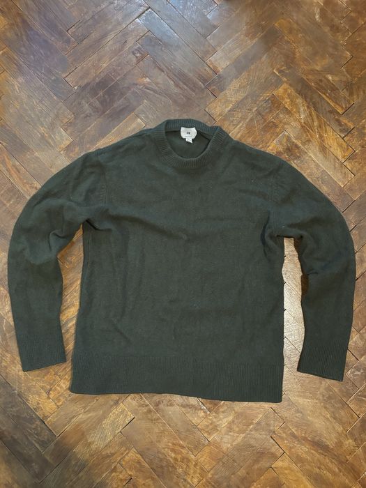 H&M зелен пуловер