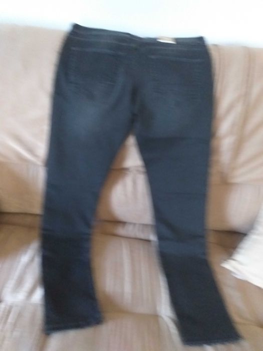 Blugi barbati noi cu eticheta gri inchis, 36,Denim